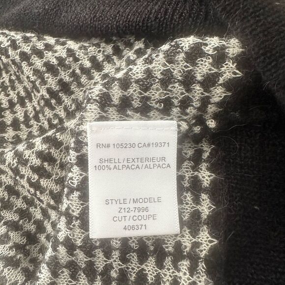 BRAND NEW WITH TAG! Joie Aimee Pattern Diamond Sweater Knit Alpaca Size Medium - Picture 6 of 11